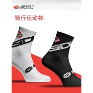 SIDI Breathable Sports Socks Men Women Fleet Version Tour de France Bicycle Cycling Socks Lock Shoes