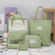 Ready Stock [Set lima keping] 2020 beg sekolah pelajar sekolah menengah perempuan baru versi Korea l