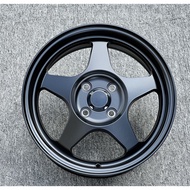 AACWR Spoon 15 16 Inch 4x100 Car Alloy Wheel Rims Fit For Suzuki Swift MINI Cooper Honda Mazda Toyota Hyundai