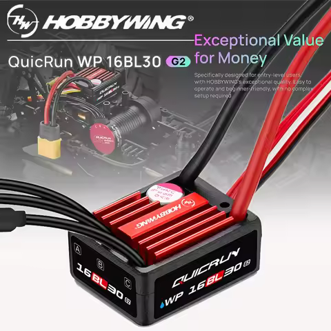 Hobbywing QuicRun 16BL30 G2 30A Brushless ESC For 1/16 On-road / Off-road / Buggy /Monster RC Car wa