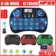 T-WOLF AIR MOUSE i8 KEYBOARD 2.4Ghz Wireless Touchpad Keyboard With Mouse TVBOX MOUSE MX350 M220 M18