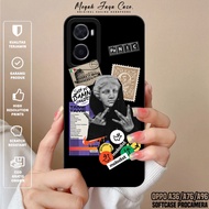 OPPO A36 / A76 / A96 Phone Case - OPPO A76 / A96 / A36 Aesthetic Motif Softcase - OPPO A76 Phone Sil