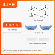 ILIFE  L100  Robot Vacuum Cleaner  accessories gift box (side brushes*4+mop*2+filter*2)