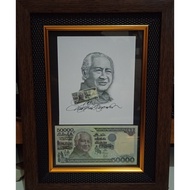 Uang Lama 50rb Soeharto + Gambar Engrave + Ttd Pelukis Uang Indonesia