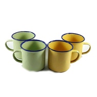 (EC33) ENAMEL CUPS COFFEE CUPS CUP/S MUG/S GLASS CUPS MODERN CUPS 7 CM CUPS
