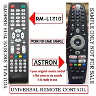 astron motel FTV-4350 Smart TV Remote, ASTRON Remote (Replacement Remote ONLY) No Voice