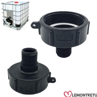 LEMONTREE IBC Tank Adapter, Plastic Accessories IBC Ton Barrel Connector,  Fitting IBC S60 Hose Conn