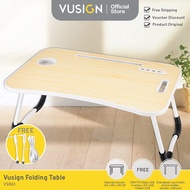 No Doubt Vusign Folding Table Colorful Folding Laptop Study Table With USB Port Bonus Light Fan And USB Cable VS861