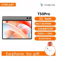 Teclast T50 Pro 11" 2000x1200 Tablet MTKG99 Android 14 Max 20GB RAM 256GB ROM 4G Network Type-C 8000