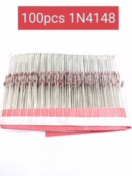 100ชิ้น ไดโอด 1N4001 1N4002 1N4004 1N4007 1N4148 diode 1A 1000v