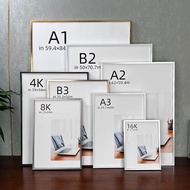 Pull-out Aluminum Alloy Picture Frame Without Disassembly b3Photo Frame Wall Mount Frame b2Poster Fr