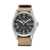 [Watchwagon] Seiko SRPG35J1 Made in Japan Field Watch Khaki Nylon Strap Black Dial Automatic Gents C