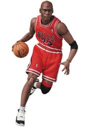=海神坊=日本 MEDICOM MAFEX 100 麥可喬丹 Michael Jordan 可動公仔人偶模型場景擺飾收藏