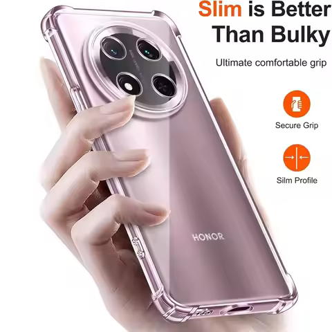 AirBag Shockproof Protect Case For Honor Magic 7 Lite 8 6 5 Pro 200 Lite 90 80 Pro X8B X9B X7A X8A X