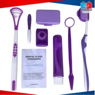 Ortho Kit (Orthodontics) With Pouch Dental Travel Toothbrush Kit Hygiene Kit