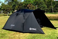 เต้นท์K2 STEALTH Black Edition2024 ขนาด5-6คนนอน รับประกันตลอดอายุการใช้งาน