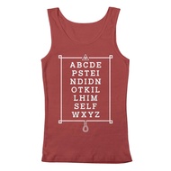 GEEK TEEZ Jeffrey Epstein Alphabet Men's Tank Top