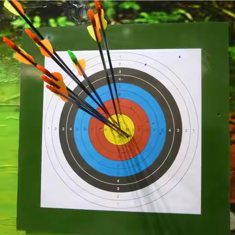 SEC 60*60 cm Archery Shooting Target Paper Bow Hunting Archery Kit 2PCS