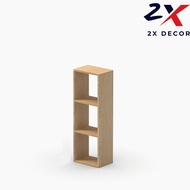 2X Decor - Kệ gỗ tổ ong đa năng kệ sách nhiều tầng trang trí giá rẻ lắp ghép tiện dụng cho học sinh 