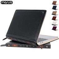 PU Leather Laptop Bag Sleeve Case for Macbook Air 13 15 inch M4 A3240 A3241 A2337 for Pro 14 16 Cove