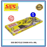 SSS 410 PREMIUM BICYCLE CHAIN [96L 104L 114L] 410 x 96L, 410 x 104L, 410 x 114L RANTAI BASIKAL, MOUN