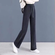 2024 Autumn New Womens High Waist Versatile Loose Casual Pants