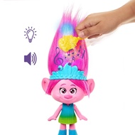 ตุ๊กตา Queen Poppy Rainbow HairTunes ผมมีไฟ + เสียงเพลง จาก Trolls ของแท้