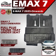 Trunk Tray for BYD eMax 9 / eMax 7 2025 Onwards Trunk Tray / Cargo Trunk Tray / Cargo Matting