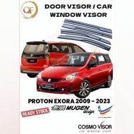 PROTON EXORA 2009 - 2023 (MUGEN) DOOR VISOR / CAR WINDOW VISOR / VISOR PINTU KERETA