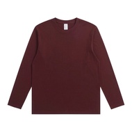 Adult Round Neck Long Sleeve T-Shirt | S - 4XL (Unisex)