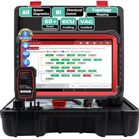 LAUNCH X431 PRO3S+ V5.0 PRO Car Diagnostic Tool Bidirectional OBD2 Scanner