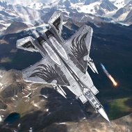 Piececool F-15 Fighter Metal Assembly 3D Model (84 pieces, F-15 Eagle)