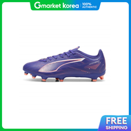 PUMA | รองเท้าสตั๊ดผู้ชาย Puma Ultra 5 Play FG/AG สีม่วง