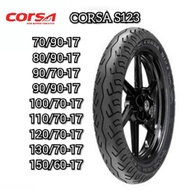 HOT ITEM TYRE CORSA S123 70/90-17 80/90-17 90/70-17 100/70-17 110/70-17 120/70-17 130/70-17 150/60-1