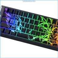 VIVI Original Profile Keycaps 74Key Backlit Keycaps Anime Theme for 60 61 65 67 68 Gaming Keyboards