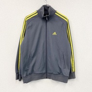 adidas運動外套/球衣，灰色，L碼，古著。