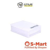 Citylife 0.5L Frost Mini Single Tier Drawer (XS) - Clear - G-5068 - Citylong