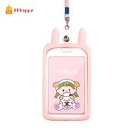 ZGOKTC School Supplies Office Supplies Luggage Tag Business Card Cover Lanyard Trinket Key Holder Card ID Holder Credit Card Bus Card Case
