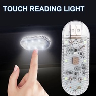 New LED Touch Light Mini Wireless Car Interior Lighting Auto Roof Ceiling Reading Lamp for Door Foot Trunk Storage Box Charger