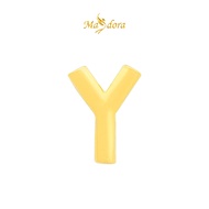 MASDORA 916 Gold Beads Bead Emas ~ Alphabet 3D - Y (EMAS 916/22K)