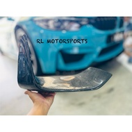 BMW f32 f80 f82 M4 carbon bumper garnish front canard cover cannard diffuser lip skirt spoiler bodyk