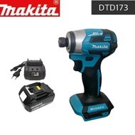 Makita Lithium Screwdriver New Dtd173 Impact Screwdriver Set Household Electric Screwdriver Electric Hand Drill