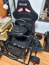 Logitech G923 連波棍連賽車椅一套 （Next level racing gt lite pro)