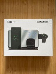 Samsung C&T ITFIT 3-in-1 Multifunction Wireless Charger 三合一多功能無線充電板