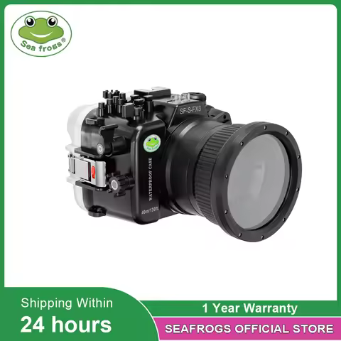 IPX8 Waterproof Camera Housing With Standard Port Or Dome Port For Sony FX3 16-35mm16-50mm10-18mm 28