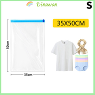 Dinawan 1Pcs Roll-Up Travel Compression Bags For Clothes Luggage Space Saver Bags For Packing Suitcases