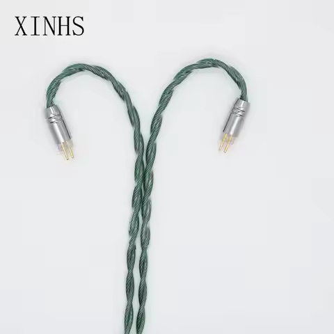 XINHS SY09 4-Strand 7NOCC Palladium-Plated 3.5/2.5/4.4mm MMCX/0.78mm/QDC/ 2Pin For KXXS LZ A7 MK3