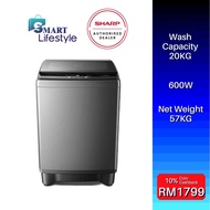 [Free Shipping] Sharp Washing Machine 20KG ESX2021