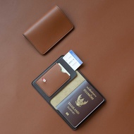สลักชื่อฟรี! Twelve Passport Cover (โทนNight) ปกใส่พาสปอร์ต ปกพาสปอร์ตหนัง ซองใส่พาสปอร์ต กระเป๋าพาสปอร์ต