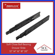 ┼ ☩ ○ Amerilock Ball Bearing Drawer Slide (Soft Closing)